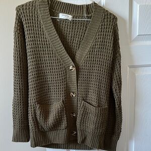 Olive Green Women's Sweater